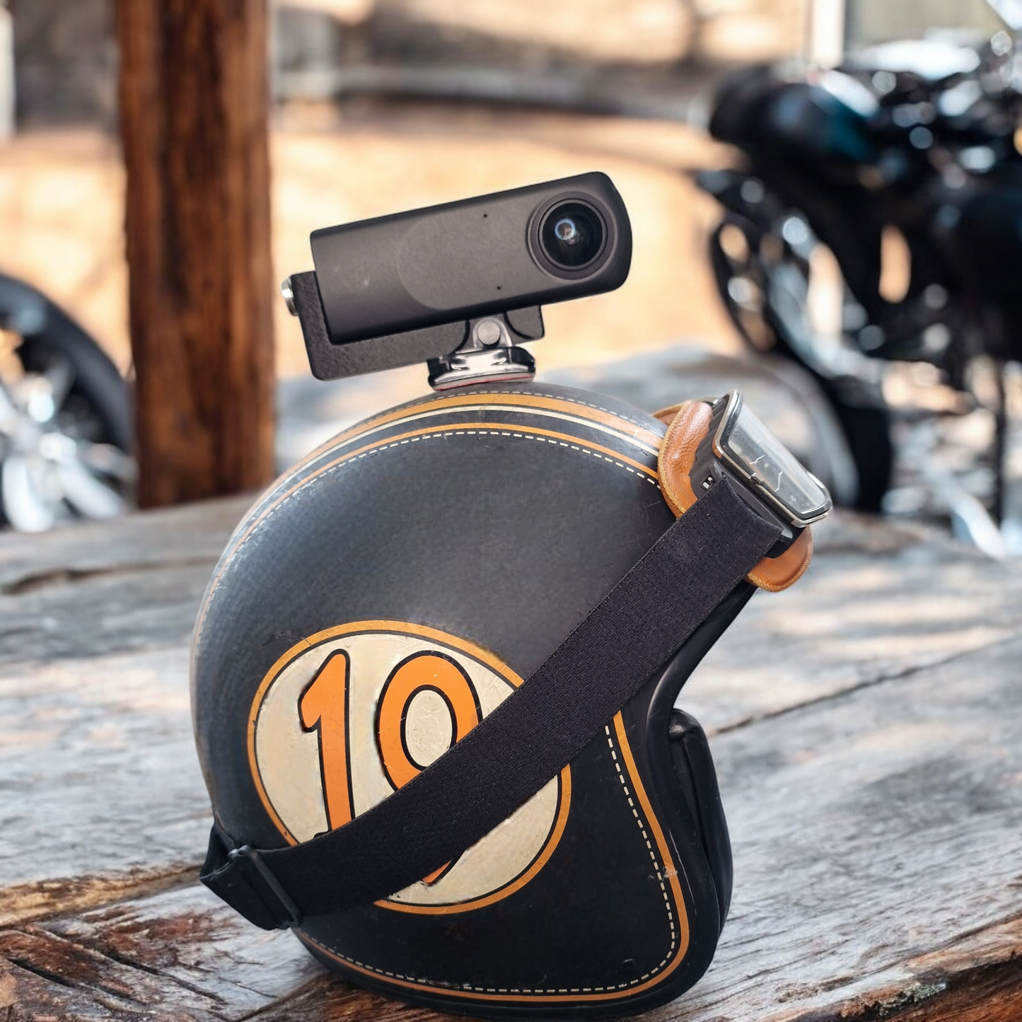 Halterung für 360° Aktionkamera wie Ricoh und Insta 360