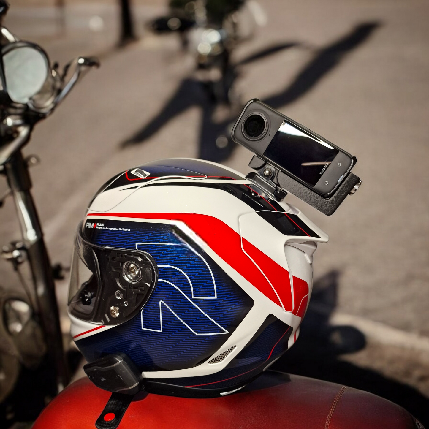 Halterung für 360° Aktionkamera wie Ricoh und Insta 360