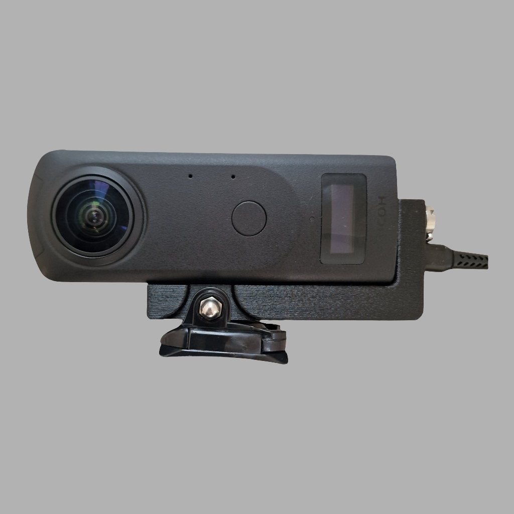 Halterung für 360° Aktionkamera wie Ricoh und Insta 360
